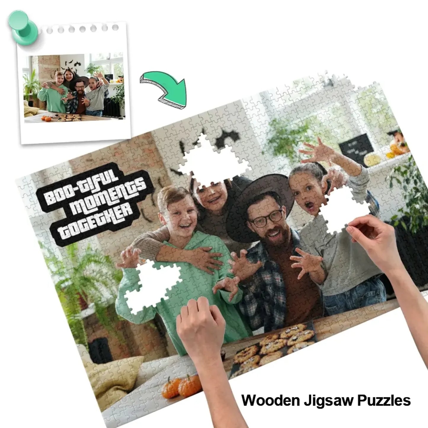 1000 piece personalized puzzle