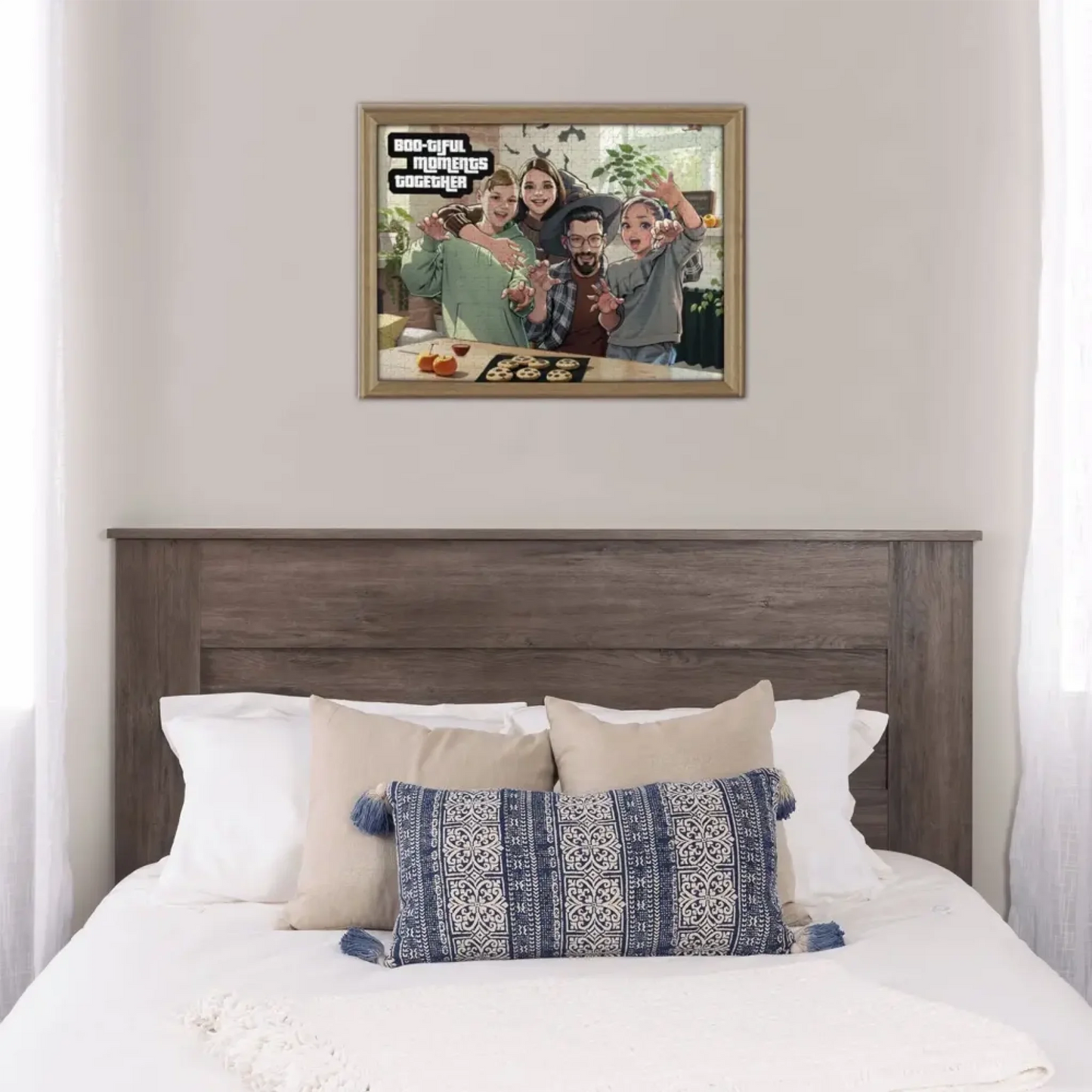 cartoon style kids puzzle custom