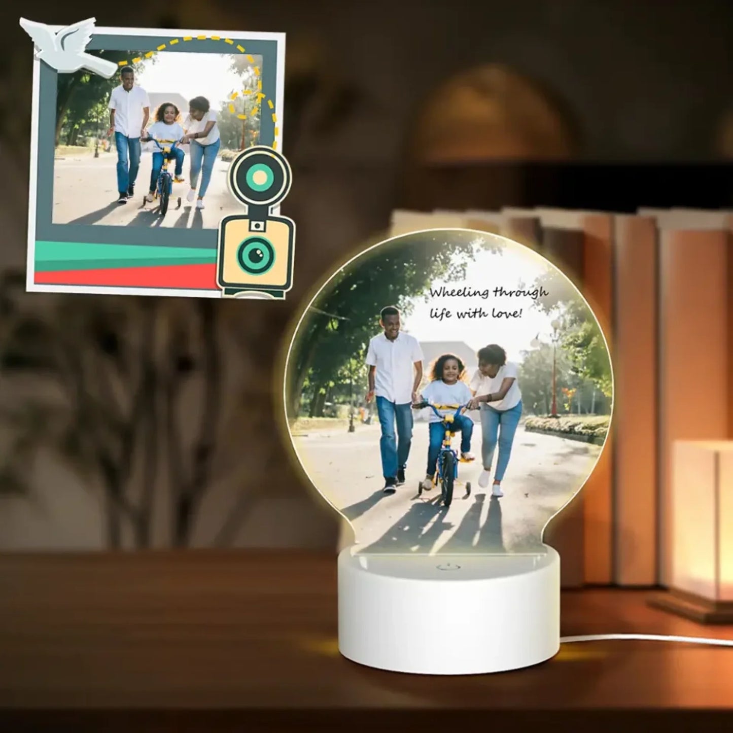 light up photo