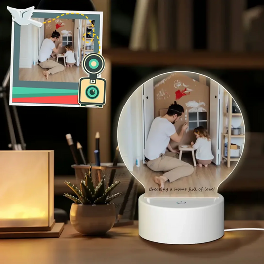 personalized photo night light