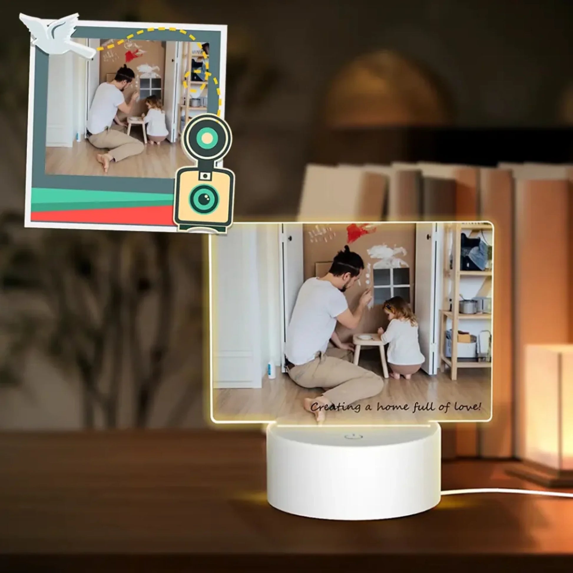 personalized night light