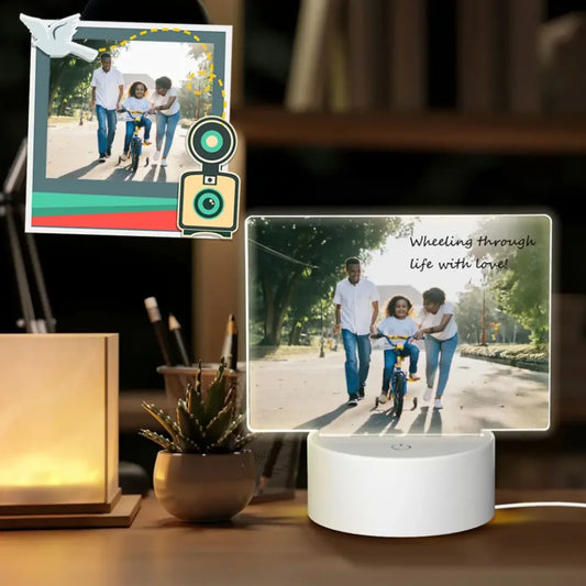 personalized photo night light