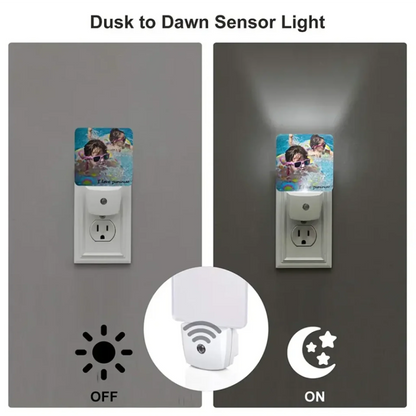 custom night light dusk to dawn sensor light