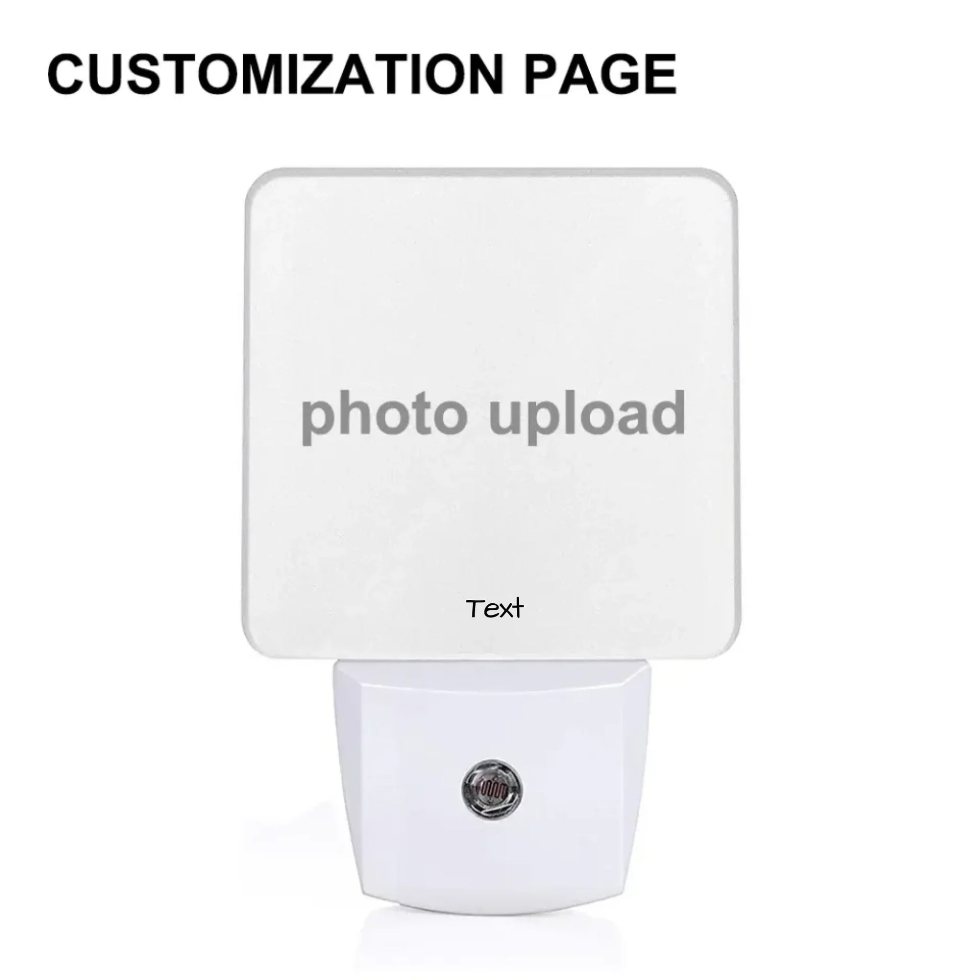 pic lamp customization page