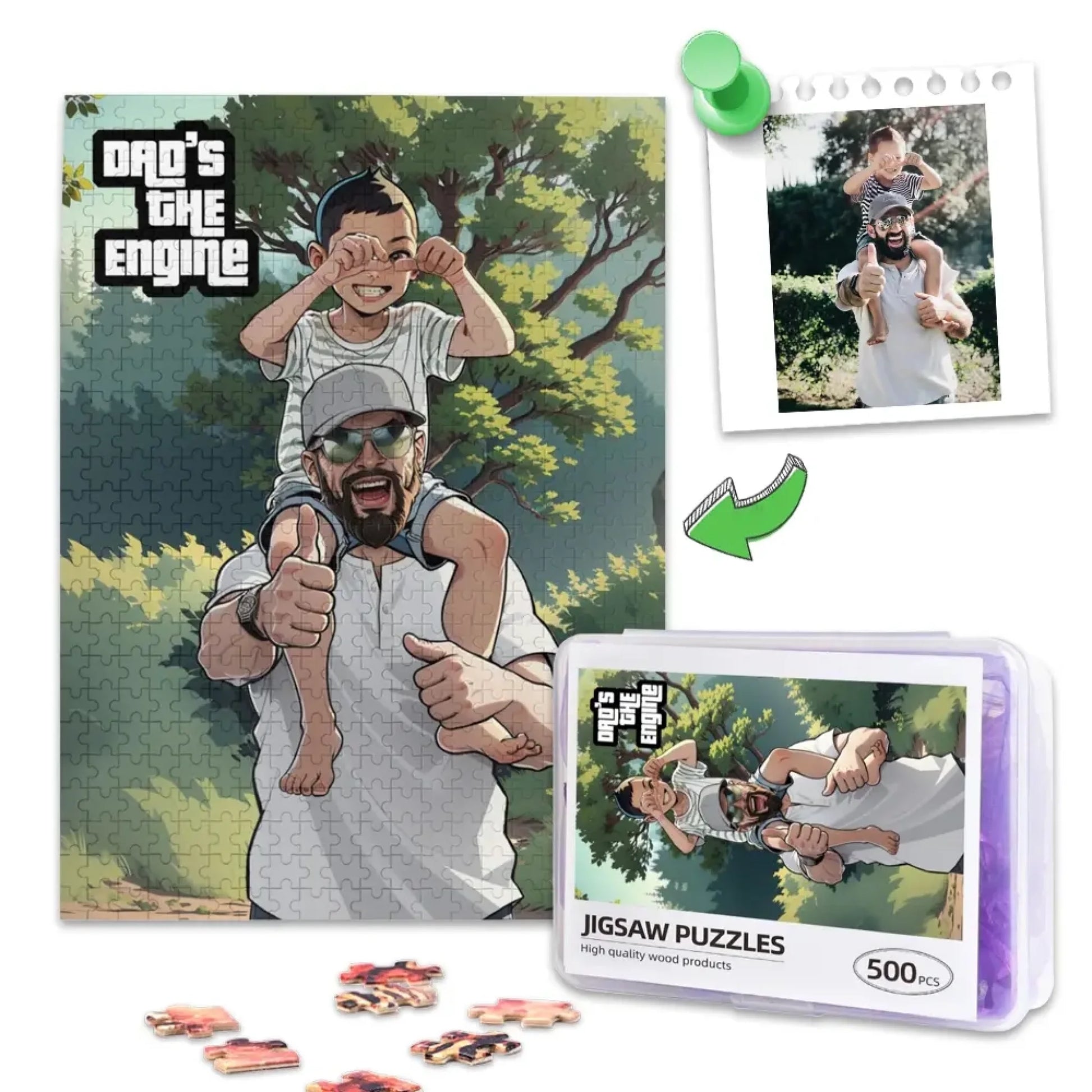 custom puzzle gift