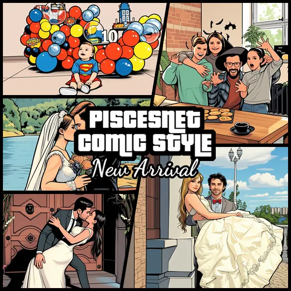 Turn your photo into custom comic style artwork, personalized gift and home decor